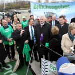 SPD, CDU und CSU sind sich offenbar einig:  am Rande der Koalitionsverhandlungen in München hat der Bay. Bauernverband (BBV) politisch und öffentlich die Anliegen der bayerischen Bauernfamilien dargebracht. Foto: BBV